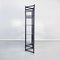 Modern Italian Black Metal and Tempered Glass Bookcase, 1990s, Image 3