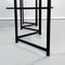 Modern Italian Black Metal and Tempered Glass Bookcase, 1990s, Image 17