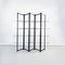 Modern Italian Black Metal and Tempered Glass Bookcase, 1990s, Image 2