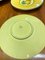 Yellow Bellona Dinner Plates from Faience factory Aluminia, Set of 18 7