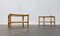 Mesas auxiliares vintage de bambú y vidrio, años 70. Juego de 2, Imagen 10