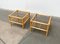 Vintage Bamboo and Glass Side Tables, 1970s, Set of 2 11