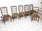 Chaises d'Appoint en Noyer, 1960s, Set de 6 3