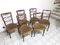 Side Chairs in Walnut, 1960s, Set of 6 1