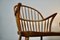 Windsor Chair in Oak by Frits Henningston for Hanse & Son, 1960s, Image 10