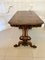 Antiker viktorianischer Tisch aus Nusswurzelholz 5