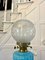 Antique Victorian Brass Corinthian Column Oil Lamp, Image 5