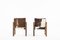 Armchairs in Cow Skin and Oak, 1950, Set of 2, Image 3