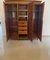 Antique Edwardian Inlaid Satinwood Wardrobe 4