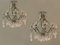 Large Antique Italian Mirrored Crystal Sconces, Set of 2, Image 12