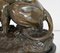 Bronze Lion au Serpent Sculpture after A.L. Barye, 19th-Century, Image 8