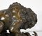 Bronze Lion au Serpent Skulptur nach AL Barye, 19. Jh 15