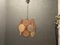 Italian Murano Disc Ceiling Lamp, Image 1