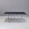 Dining Table in Chrome-Plated Steel and Glass in the Style of Max Sauze from Max Sauze Studio 2
