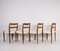 Mid-Century Swedish Dining Chairs by Nils Jonsson for Troeds, Bjärnum, Set of 4 7