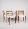 Mid-Century Swedish Dining Chairs by Nils Jonsson for Troeds, Bjärnum, Set of 4 9