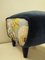 Poufs en Velours, 1940s, Set de 2 10