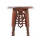 Art Nouveau Oak Pedestal Table or Plant Stand, 1900s, Image 5