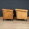 20th Century Dutch Leather Club Chairs, Set of 2, Image 4