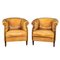 20th Century Dutch Leather Club Chairs, Set of 2, Image 1