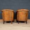 20th Century Dutch Leather Club Chairs, Set of 2 5