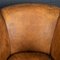 20th Century Dutch Leather Club Chairs, Set of 2 10