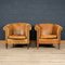 20th Century Dutch Leather Club Chairs, Set of 2, Image 5