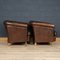 20th Century Dutch Leather Club Chairs, Set of 2, Image 4