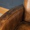 20th Century Dutch Leather Club Chairs, Set of 2, Image 22