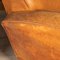 20th Century Art Deco Style French Leather Club Chairs, Set of 2, Image 31