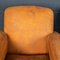 20th Century Art Deco Style French Leather Club Chairs, Set of 2, Image 20