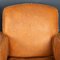20th Century Art Deco Style French Leather Club Chairs, Set of 2 10