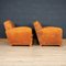 20th Century Art Deco Style French Leather Club Chairs, Set of 2 2