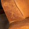 French Art Deco Style Leather Club Chairs, 20th Century, Set of 2, Image 29