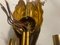 Large Gilded Murano Glass Sconce 3