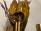Large Gilded Murano Glass Sconce, Image 3