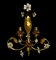 Large Gilded Murano Glass Sconce 1