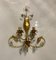 Large Gilded Murano Glass Sconce 4