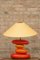 Große französische Vintage Pebble Lampe von François Chatain, 1980er 4