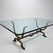 Antique French Coffee Table in Glass, 1900s 7