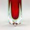 Large Mid-Century Sommerso Murano Glass Vase by Flavio Poli for Alessandro Mandruzzato, Italy, 1960s, Image 7