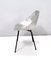 Aluminum Tulipe Tonneu Chairs by Pierre Guariche, France, Set of 3 8