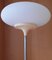 Vintage Opaque Glass and Metal Floor Lamp, 1970s, Image 3