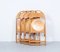 Sedie pieghevoli vintage in legno di OTK, anni '50, set di 4, Immagine 3