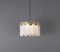 Vintage Hanging Lamp in Crystal and Brass from Kaiser Leuchten 3