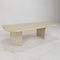 Italian Travertine Coffee Table, 1980s, Image 8