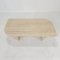 Italian Travertine Coffee Table, 1980s, Image 5