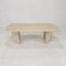 Table Basse en Travertin, Italie, 1980s 10