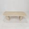 Italian Travertine Coffee Table, 1980s 1