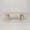 Italian Travertine Coffee Table, 1980s 13